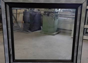 OKNO PCV - 109,0 x 98,6  CIEMNY DĄB OD ZEWNĄTRZ