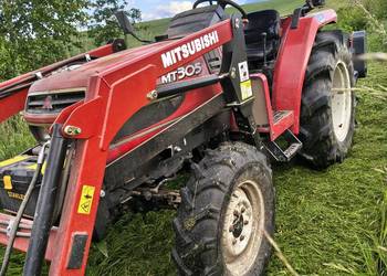Traktor Mitsubishi MT305 30KM Tur Ładowacz Czołowy kosiarka bijakowa