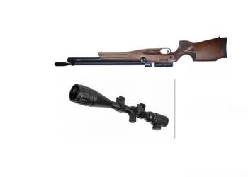 ZestawŚwieta2 Wiatrówka PCP Reximex Daystar W 5.5 mm + LUNETA + ŚRUT