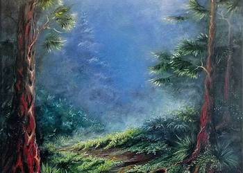 Obraz ręcznie malowany 50/40 cm