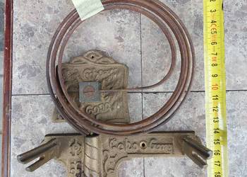 G142 Gong sanki mocowanie mechanizmu starego zegara podwójny G142 Gong sanki mocowanie mechanizmu starego zegara podwójny