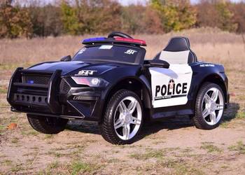 AUTO POLICJA, DŹWIĘKI, MIĘKKIE KOŁA EVA, BBH-0007c