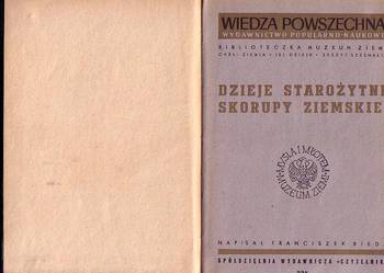 (7790) DZIEJE STAROŻYTNE SKORUPY ZIEMSKIEJ – FRANCISZEK BIED