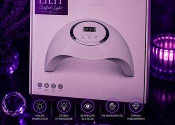 ✨ Lampa UV/LED 48W SUN19B • LCD • Sensor ruchu • Hybrydy/Żele ?