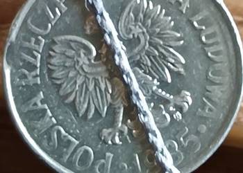 Sprzedam monete 50 groszy 1985 r lekkaskretka odkroj blachy