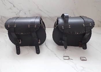 Dwie Sakwy Sakwa Kufry Kufer Kawasaki KZ 440 80-92r Cruiser Cafe Racer Scra