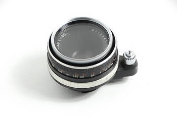 Obiektyw aus JENA T 1:2,8 f=50 (Carl Zeiss) + Filtr B+W