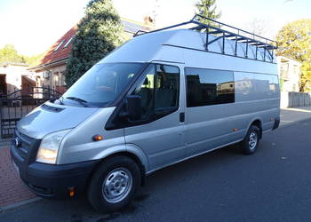 Ford Transit  MAX JUMBO-L4 H3 ,klima ,kamera ,tempomat 6 osób BRYGADÓWKA  !