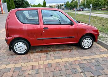Fiat Seicento 900 Fun | 2000 | I właściciel | 90 202 km | Hak | Garażowany