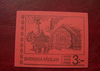 Szwecja 1970 MNH Karnet Fauna Ptaki  a