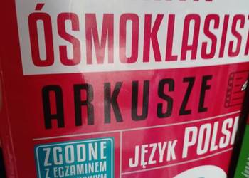 Egzamin ósmoklasisty polski książki Trójmiasto szkolne Gdańsk Gdynia Sopot