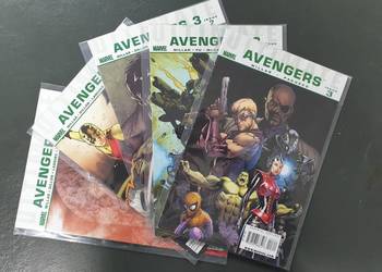 Ultimate Avengers - 5 oryginalnych komiksów Marvel USA