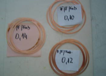 Podkł. miedziane cylindra 0,10 / 0,12 /0.14 Skoda F/Fel/Fabia 1,4 MPi oryg.