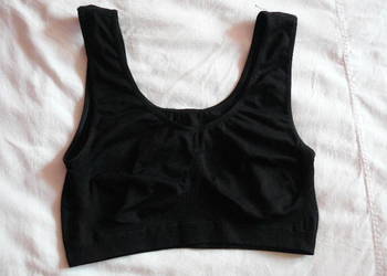 Biustonosz sportowy,czarny 75B