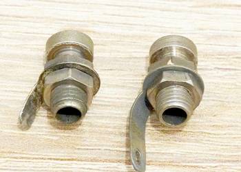 Gniazdo bananowe GT-1, nieizolowane, 4 mm / 14.5 mm, 4 szt. RETRO PRL