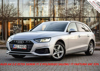 Audi A4 Avant Z polskiego salonu !!! Serwis ASO !! Bezwypadkowy - Faktura …