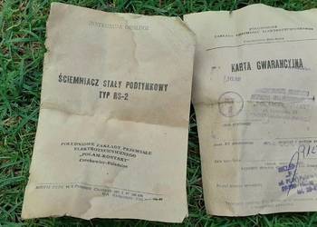 Instrukcja,karta gwarancyjna ściemniacza RS2,Polam-kontakt Czechowice.