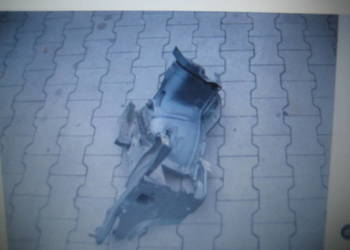 peugeot 207  podłużnica fartuch lewy kod lakieru EZQ C