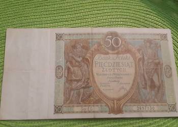 banknot polski 50 złotych z 1929r