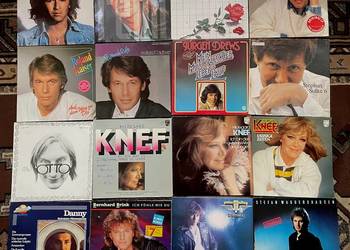 Zestaw płyt winylowych 12” i 7”. Około 100 sztuk. Cena za całość