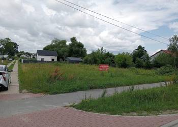 Działka budowlana 1200 m² Stefanówka gm. Wiązowna przy DW 721 / S2 media