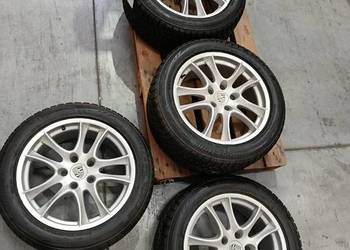 Felgi Porsche + opony zimowe Bridgestone Blizzak LM-80 Evo 255/50 R19