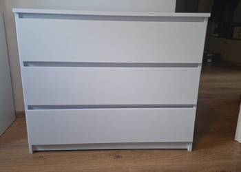 Komoda Biały mat 3 szuflady