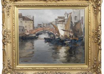 Obraz olejny Eugen Dekkert z 1906 r.