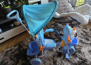 Rowerek dla dziecka trójkołowy wózek