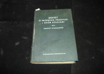 Dekret o przewozie przesyłek i osób kolejami