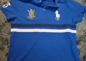 Koszulka polo Ralph Lauren – niebieska – rozmiar XL