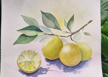 Oryginalne malarstwo akwarelą