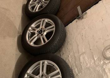 Oryginalne Alufelgi Mercedes 17 cali +opony zimowe