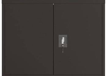 vidaXL Szafka na dokumenty, czarna, 90x40x70 cm(SKU:339722)