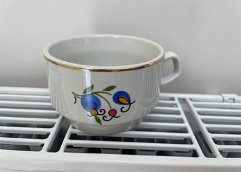 Lubiana wzór kaszubski filiżanka barowa PRL