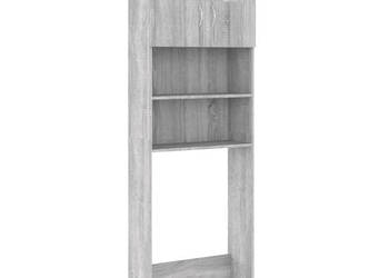 Szafka na pralkę szary dąb sonoma 64x255x190 cm WM-815070