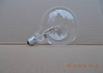 Żarówka halogenowa KULA Glob Globe G120 42W W-wa