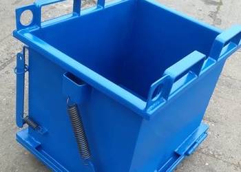 Mały pojemnik PMDC mini 130 L z otwieranym dnem premium