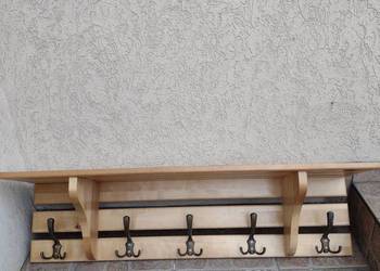 Wieszak ścienny drewniany