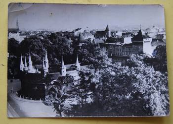 Kraków - Barbakan i mury obronne - 1967