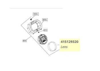 Szybka licznika do quada Can-Am Outlander BRP 415129320 quadziorek