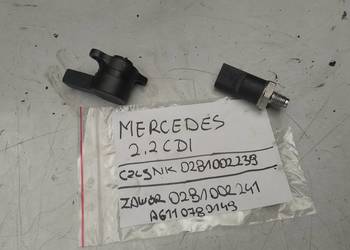 MERCEDES W202 2,2CDI czujnik paliwa 0281002239 zawór 0281002241
