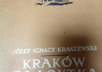 Kraków Łokietka Kraszewskiego książki używane antykwariaty