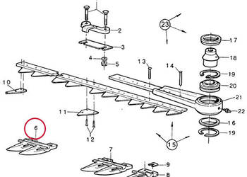 379720 Podwójny palec New Holland(UA)