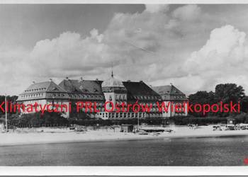 Pocztówka Post card Sopot Grand Hotel lata 50-te Kalisz