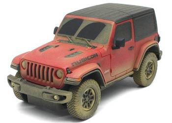 JEEP Wrangler Rubicon R/C skala 1:24 Rastar 79500-4 Muddy version samochód…