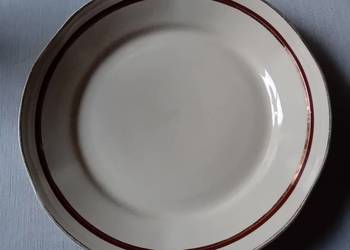 Talerz porcelit Chodzież z lat 60-ych.