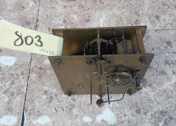 803 Mechanizm starego zegara ściennego Kienzle pełna płyta