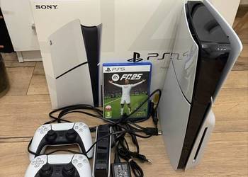 Konsola PlayStation 5 1TB 2 pady ładowarka w idealnym stanie