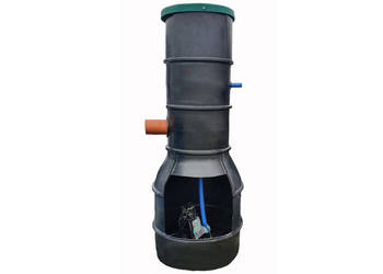 PRZEPOMPOWNIA ŚCIEKÓW DN 600 WYSOKOŚĆ 210cm POMPĄ 200L/min